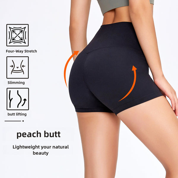 Breathable Yoga Sports Shorts for Women No front T-line Running Training Shorts WDQ2046